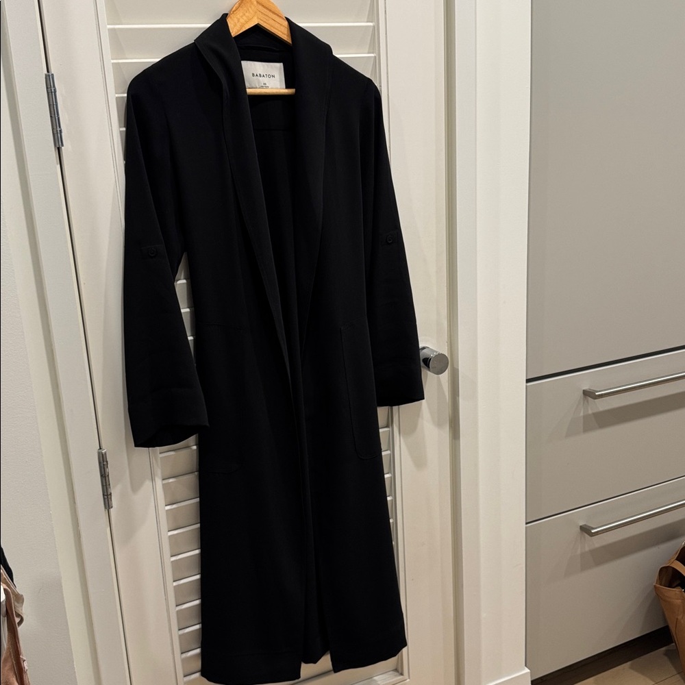 Babaton Black Duster Jacket